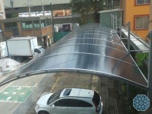 Aplicaciones del policarbonato en la construccion